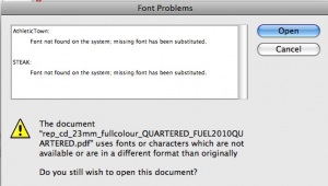 Not all Fonts are created equal - OUTLINE them !