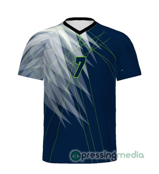 Free Style Dye Sublimated Turbo Crew Neck Soccer Jerseys - Image 11