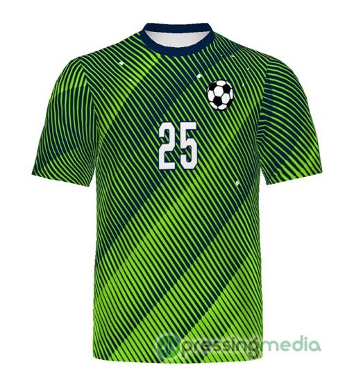 Free Style Dye Sublimated Turbo Crew Neck Soccer Jerseys - Image 3