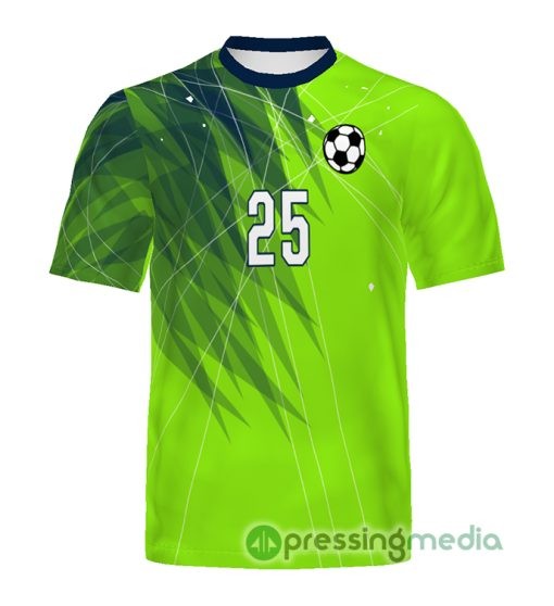 Free Style Dye Sublimated Turbo Crew Neck Soccer Jerseys - Image 7