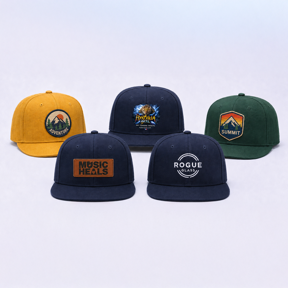 Custom Printed Hats & Custom Patch Hats